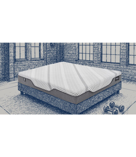 Materasso Formabed Jesse con sostegno ergonomico dinamico e superficie traspirante per comfort evoluto