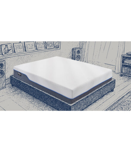 Materasso Formabed Levia Hybrid con struttura ibrida e rivestimento traspirante