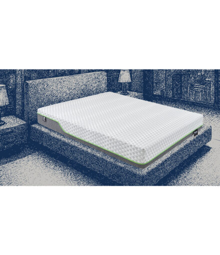 Materasso Forma Bed nivola in memory foam triplo strato con rivestimento traspirante