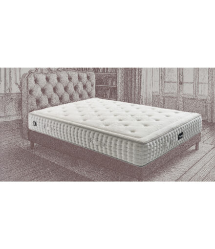 DUÉRMETE ONLINE Materasso Viscoelastico Lite Reversibile Solido E Confortevole Altezza 23 Cm Lato Inverno Estate Bianco 80 X 200 2138125690