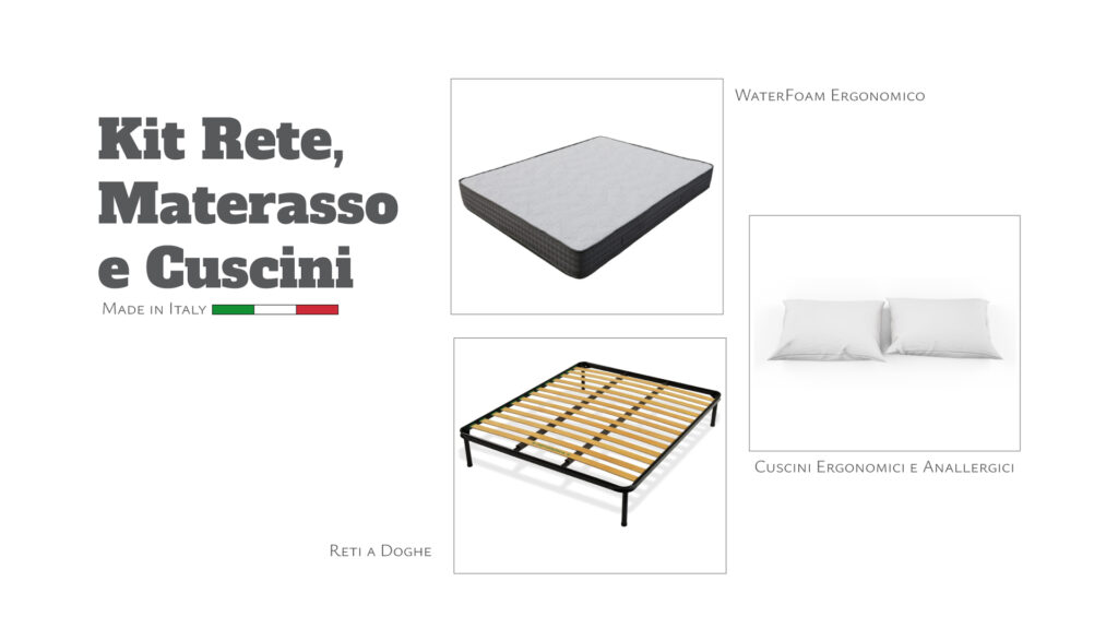 Kit Rete + Materasso