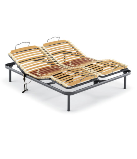 Rete Ennerev Movimento Motorizzato a 4 sezioni con Doghe in Legno mod. Cometa 300